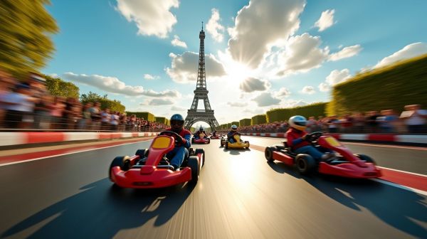 L'expérience karting à Paris : vivez des sensations fortes