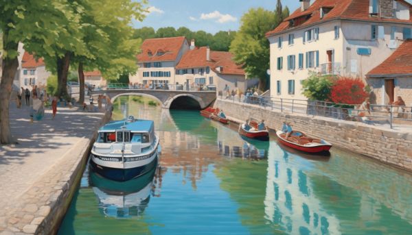 Oserez-vous vivre une croisière à Chanaz sur le Canal de Savières ?