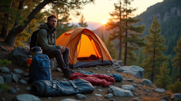 Premier bivouac : préparer son abri avant la tombée de la nuit