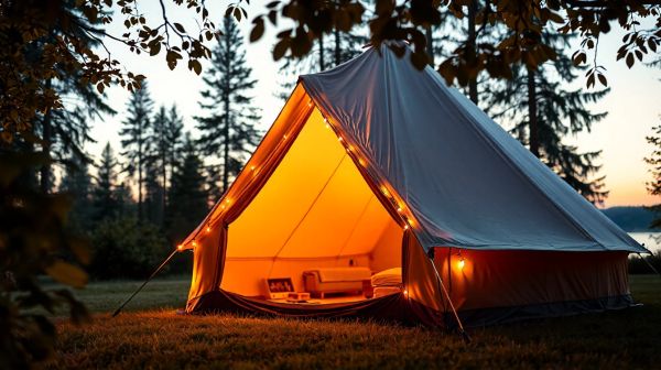 Séjournez dans le luxe : le meilleur du camping haut de gamme