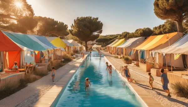Vacances familiales réussies au camping Yelloh village le Sérignan plage